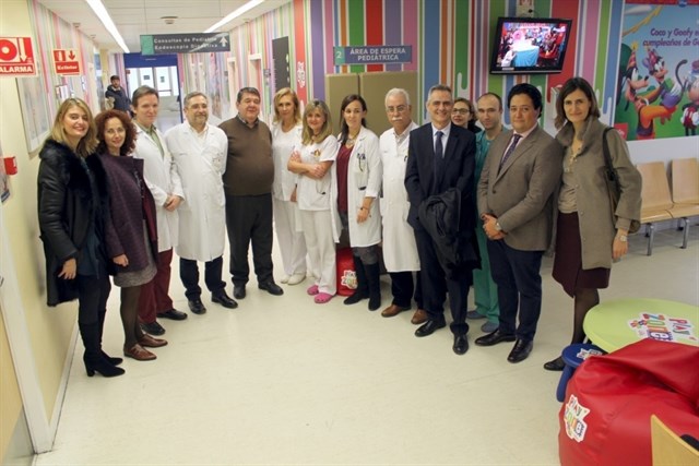 Hospital Virgen de la Salud de Toledo abre nueva zona de juegos educativos para niños diabéticos