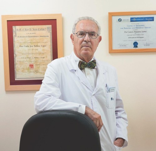 Dr. Ballesta: «Antes operábamos obesos con diabetes tipo 2; hoy, a diabéticos con unos kilos de más»