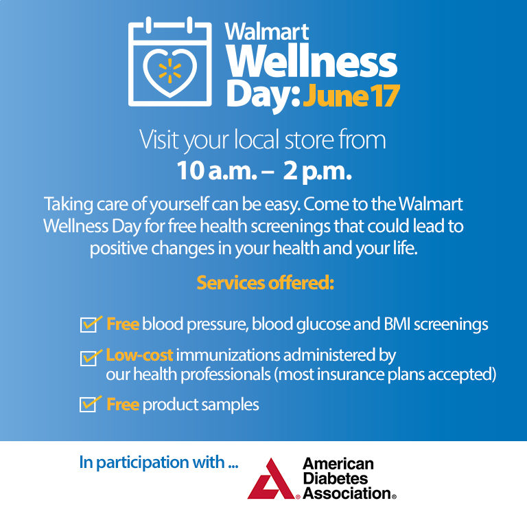 Walmart Colabora con la American Diabetes Association