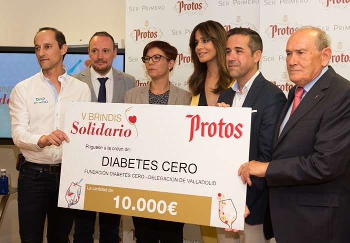 Protos dona 10.000 euros para luchar contra la diabetes