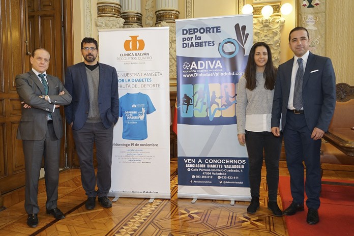 Valladolid se une marchando contra la diabetes