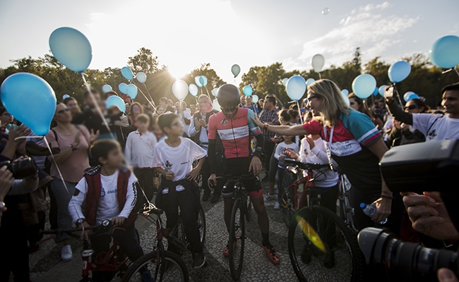 Recorre 1.000 kilómetros en bici para demostrar que «con diabetes se puede»
