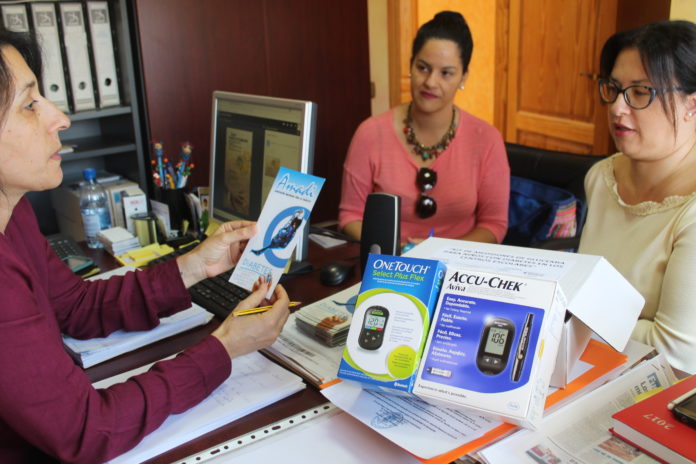 Antigua promociona la Asociación Majorera para la Diabetes