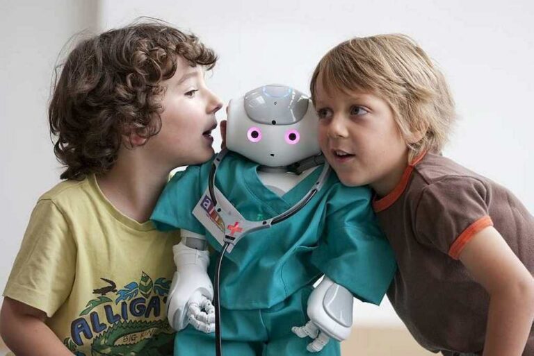 Aliz-E, el pequeño robot que ayuda a niños con diabetes
