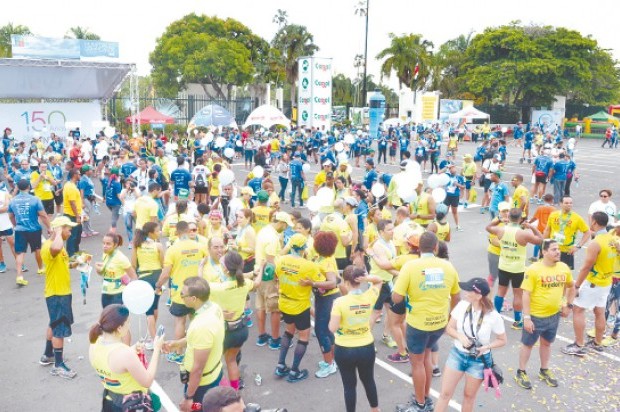 Corren contra la diabetes en el Jardín Botánico (Santo Domingo)