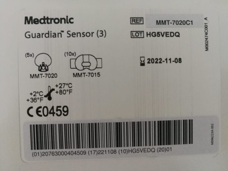 Medtronic Guardian Sensor 3