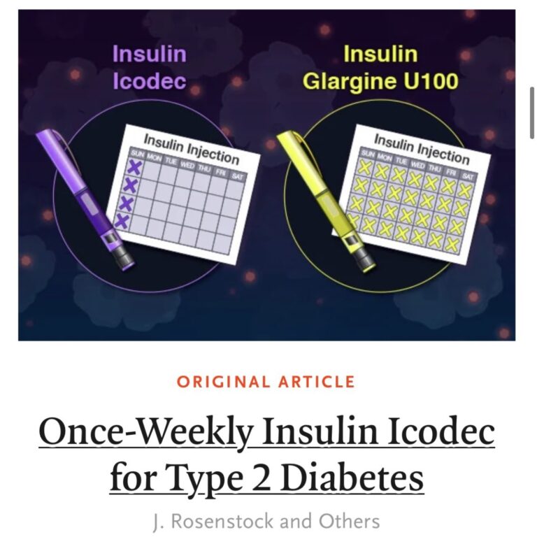 Novo Nordisk presenta datos de la insulina icodec en diabetes tipo 2