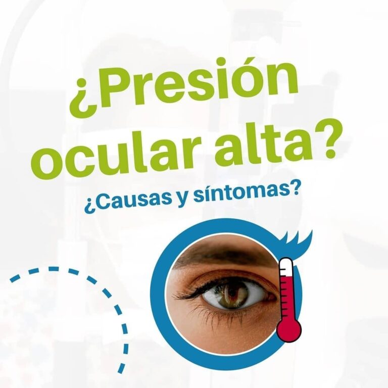 Presión ocular alta y diabetes