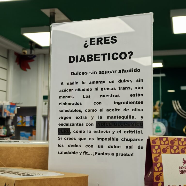 Publicidad engañosa para diabéticos