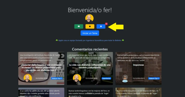 ¡Nueva opción para ver las notificaciones en la web!