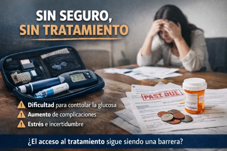 Cuando el problema no es la diabetes… es el acceso al tratamiento