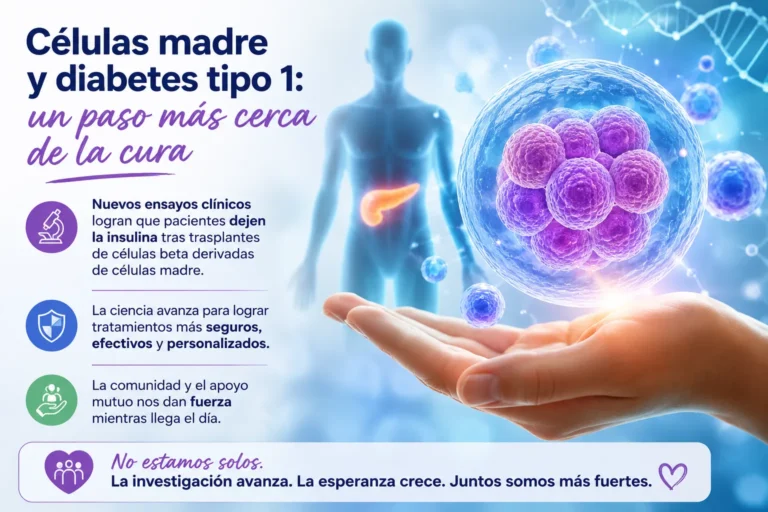 ¿Estamos más cerca de una cura para la diabetes tipo 1?
