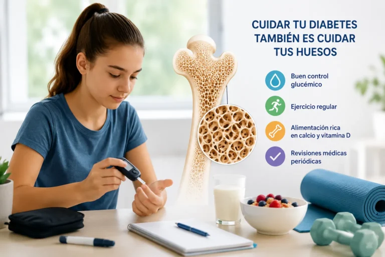 ¿La diabetes también puede afectar a nuestros huesos?
