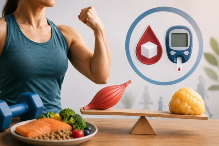 ¿Y si el problema no fuera solo el peso? Tus músculos también cuentan en la diabetes