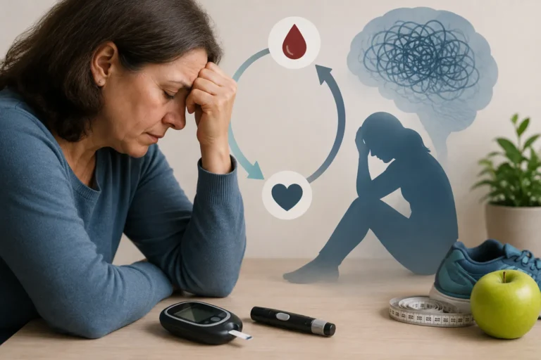 Diabetes tipo 2 y depresión: ¿qué las conecta?