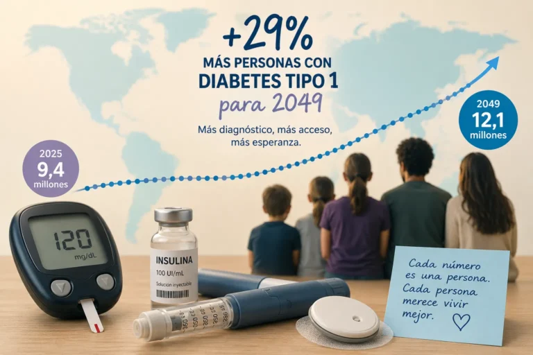 Un 29% más de personas con diabetes tipo 1: ¿estamos preparados?