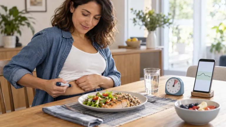 Ponerse la insulina antes de comer puede marcar una gran diferencia