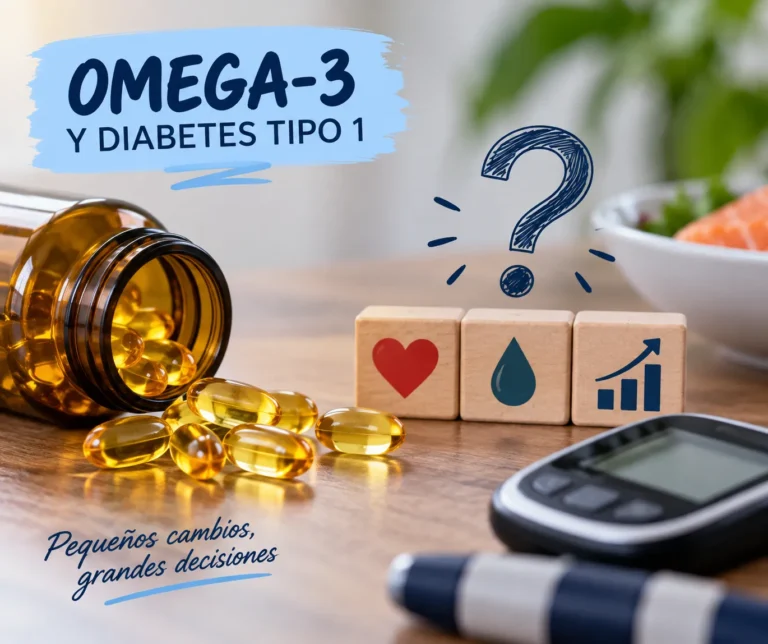 Omega-3 y diabetes tipo 1: los datos no son tan buenos como parecen